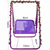 Manufactor Direct selling outdoors adult Double Swing indoor Lifts balcony Garden Anticorrosive wood Cradle courtyard Swing